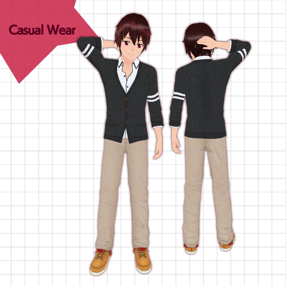 Taichi Hayami VRM Pack