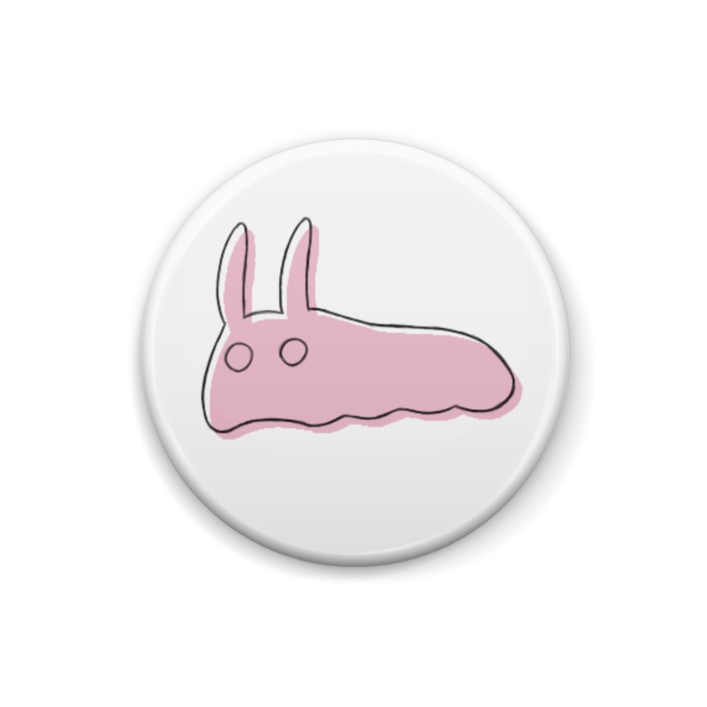 めるとらびっと缶バッジ