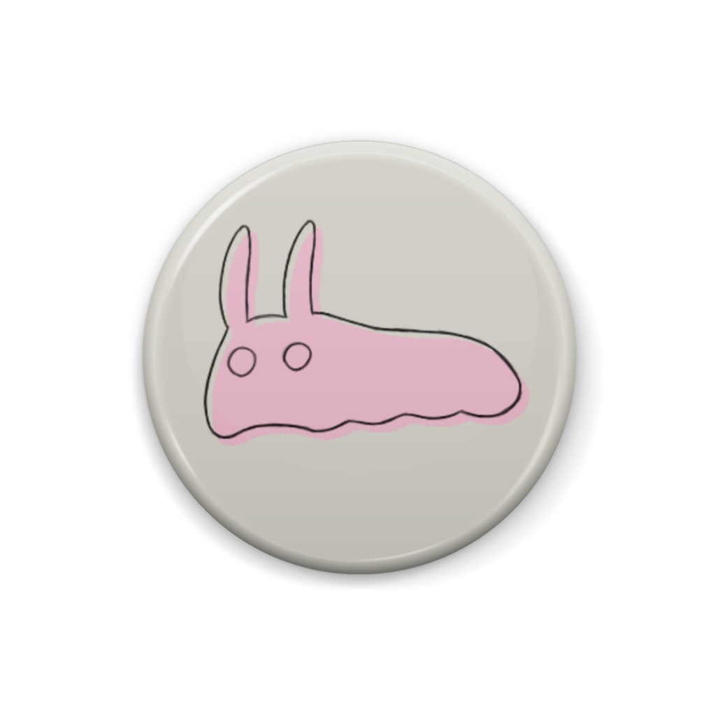 めるとらびっと缶バッジ