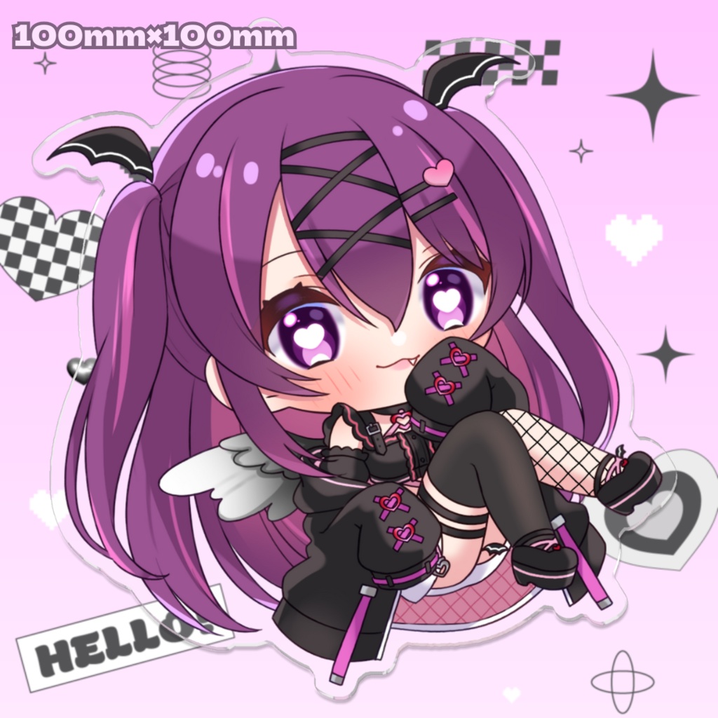 さぁちむ アクリルキーホルダー10cm