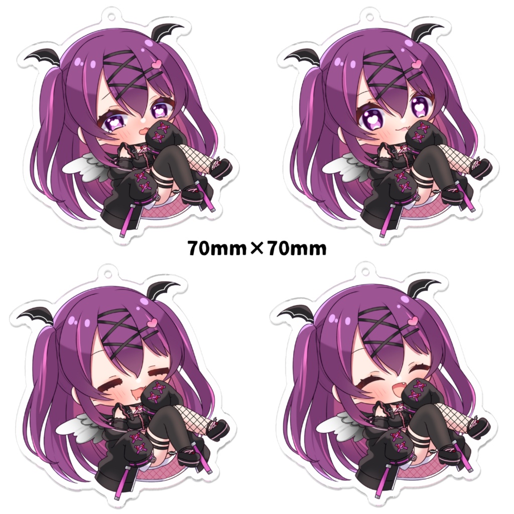 さぁちむ アクリルキーホルダー7cm