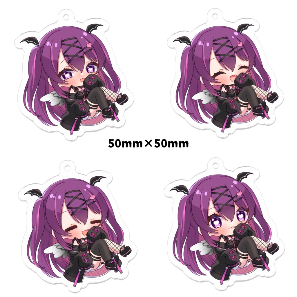 さぁちむ アクリルキーホルダー5cm