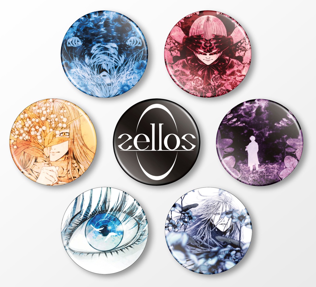 缶バッジ 【zellos】