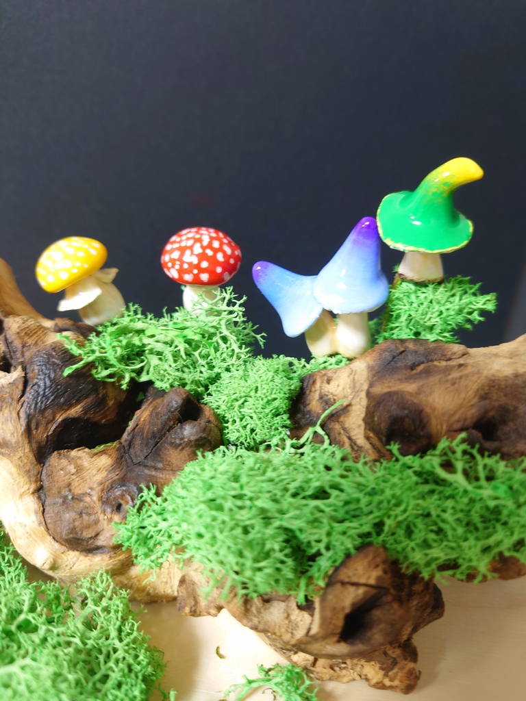 きのこのかんざし🍄4種