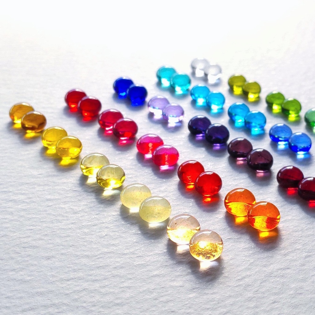 【推しカラー】全27色 シンプルミニピアス 1ペア