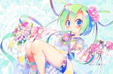 看板娘デコシール【創作】
