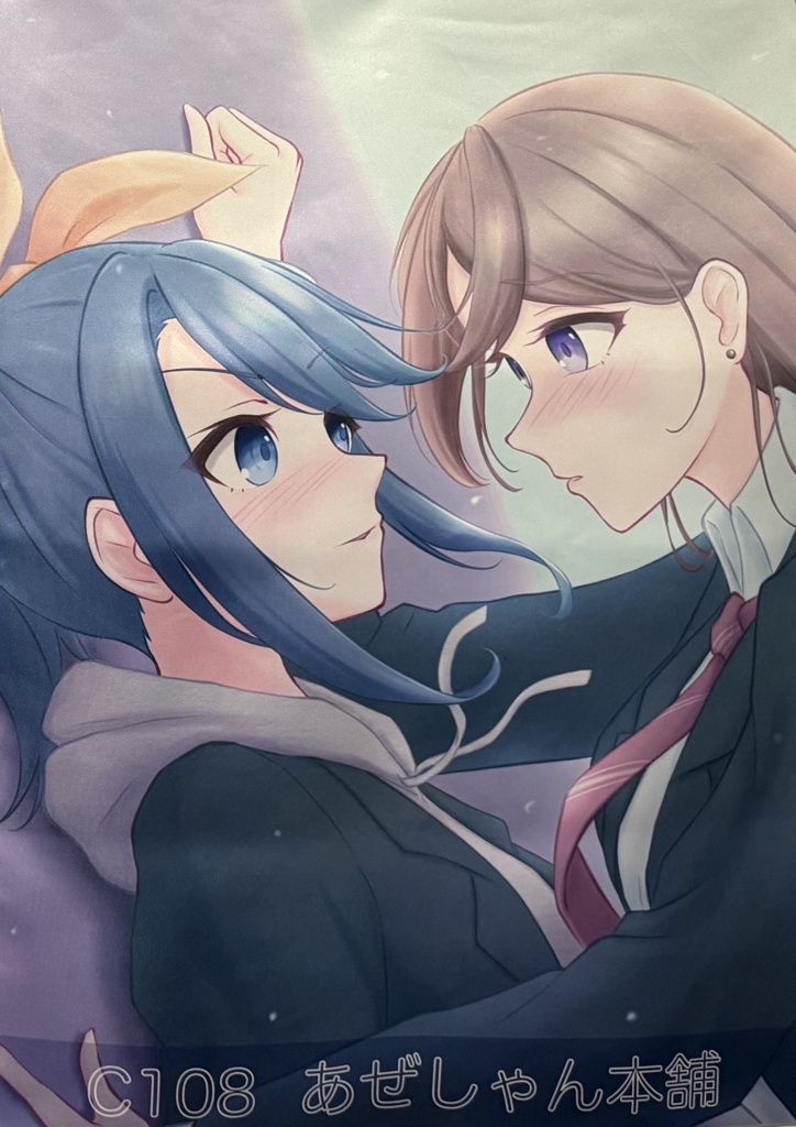 C108 布ポスター 舞花♡ほのか / 陽菜♡志穂