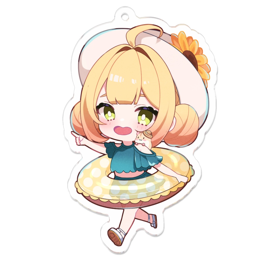 はちみつモンテsummerアクリルキーホルダー