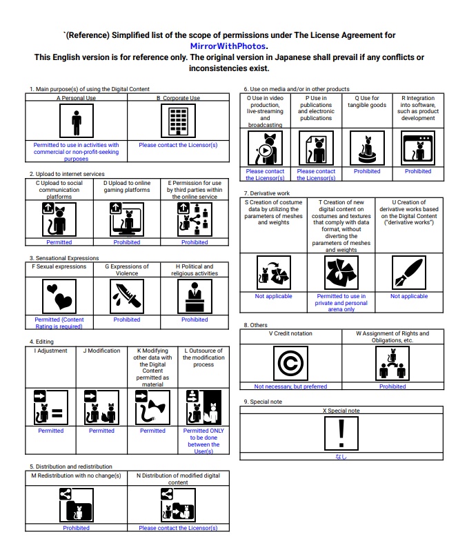 鏡を思い出に VRCHAT用