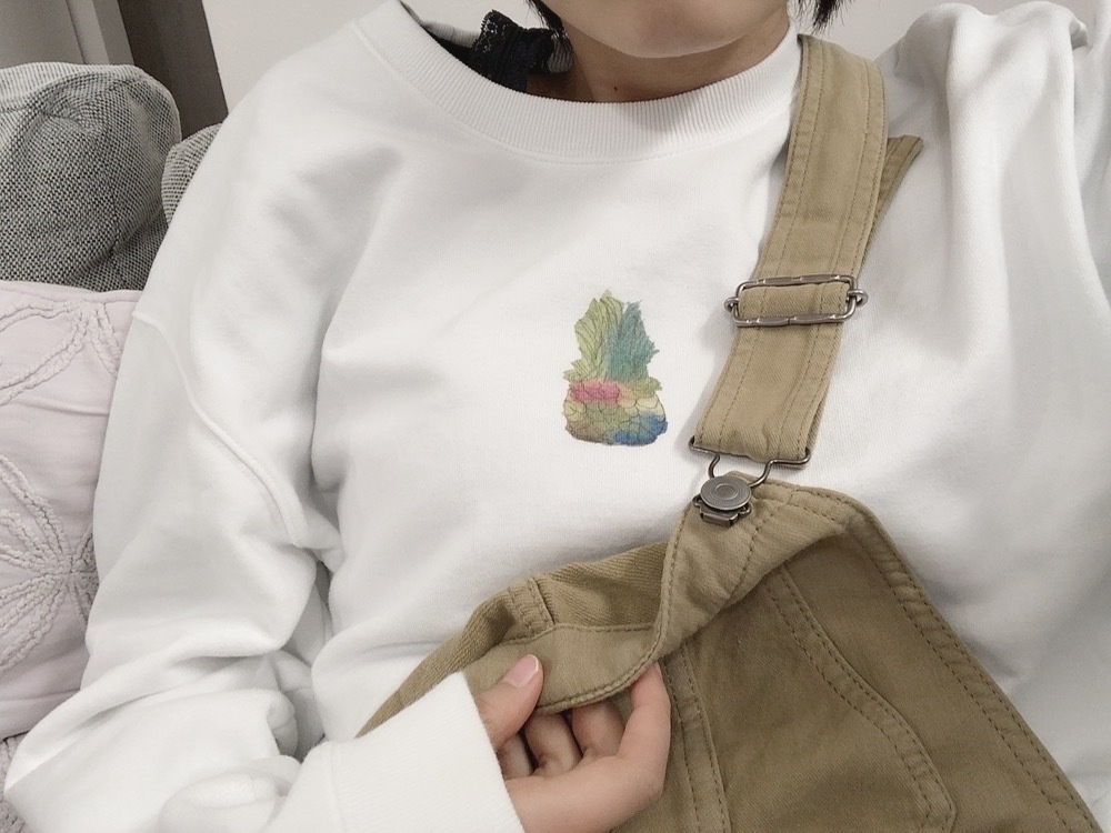 ぱいなっぽースウェット