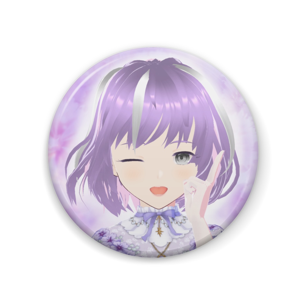 雲珠紫 舞香 缶バッジ ver.1
