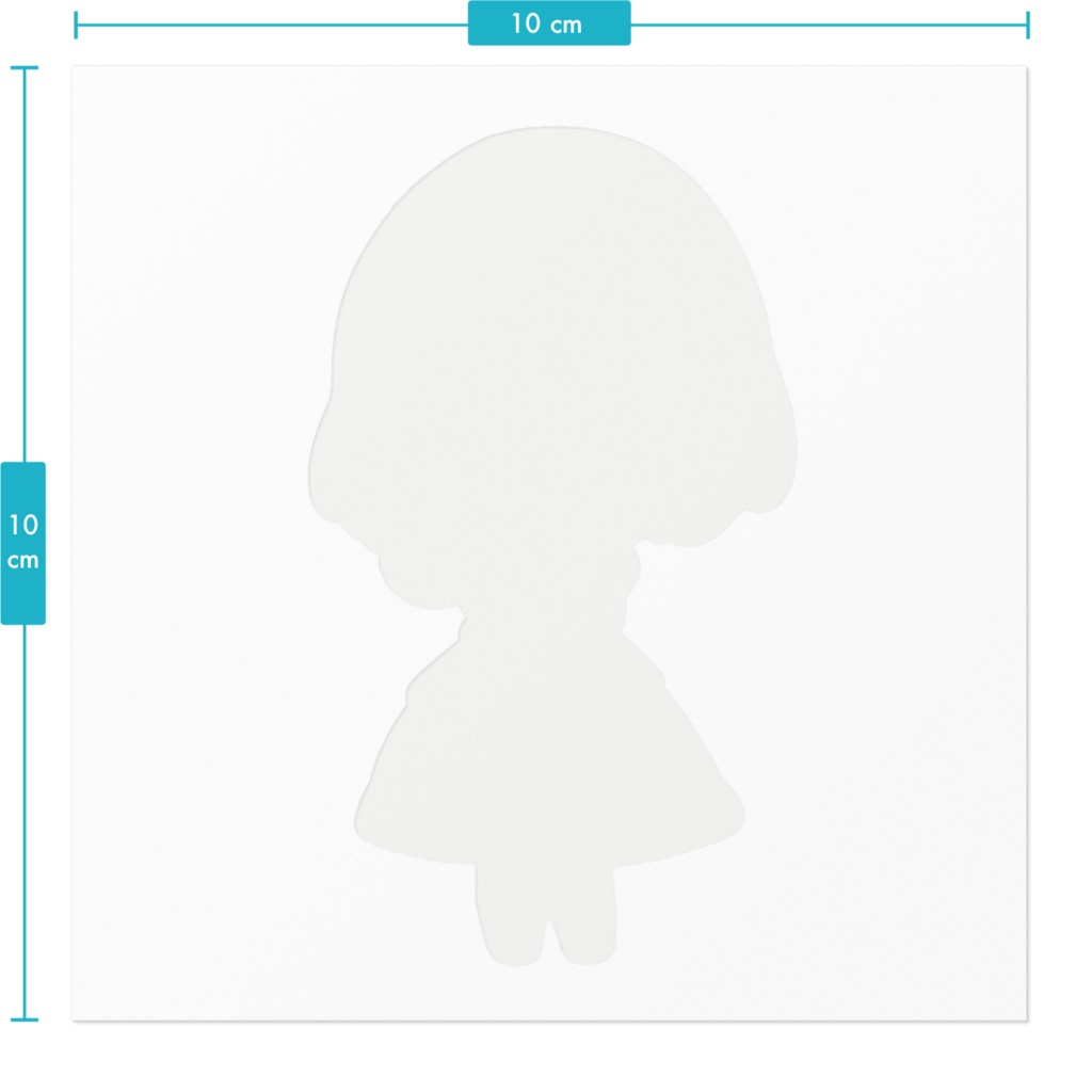 雲珠紫 舞香 ステッカー(SDキャラ)