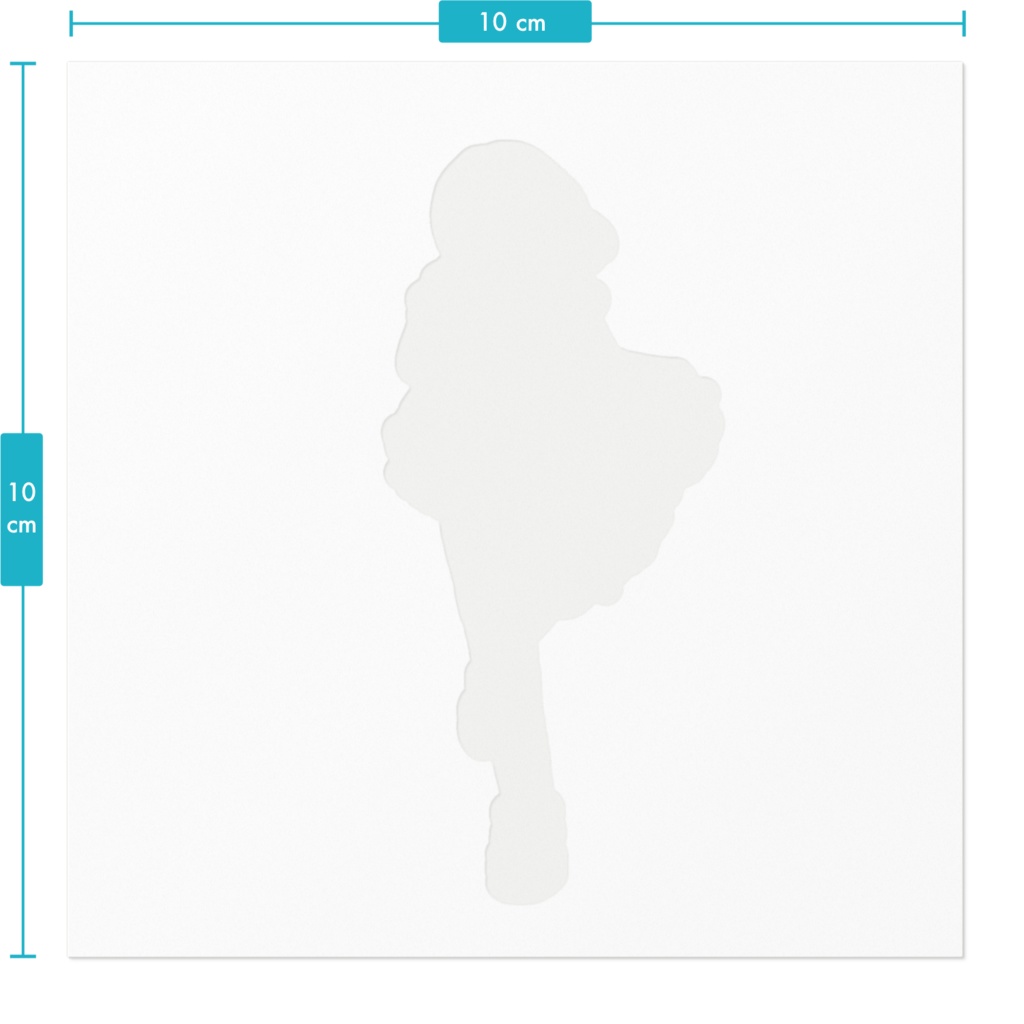 雲珠紫 舞香 デビュー半年記念 ステッカー