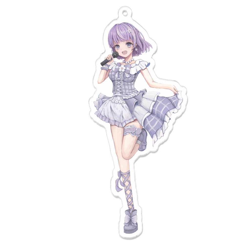 雲珠紫 舞香 デビュー半年記念 アクキー(コーティング)