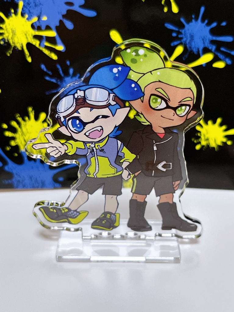 ゴーグルくん＆ライダーくんアクリルスタンド