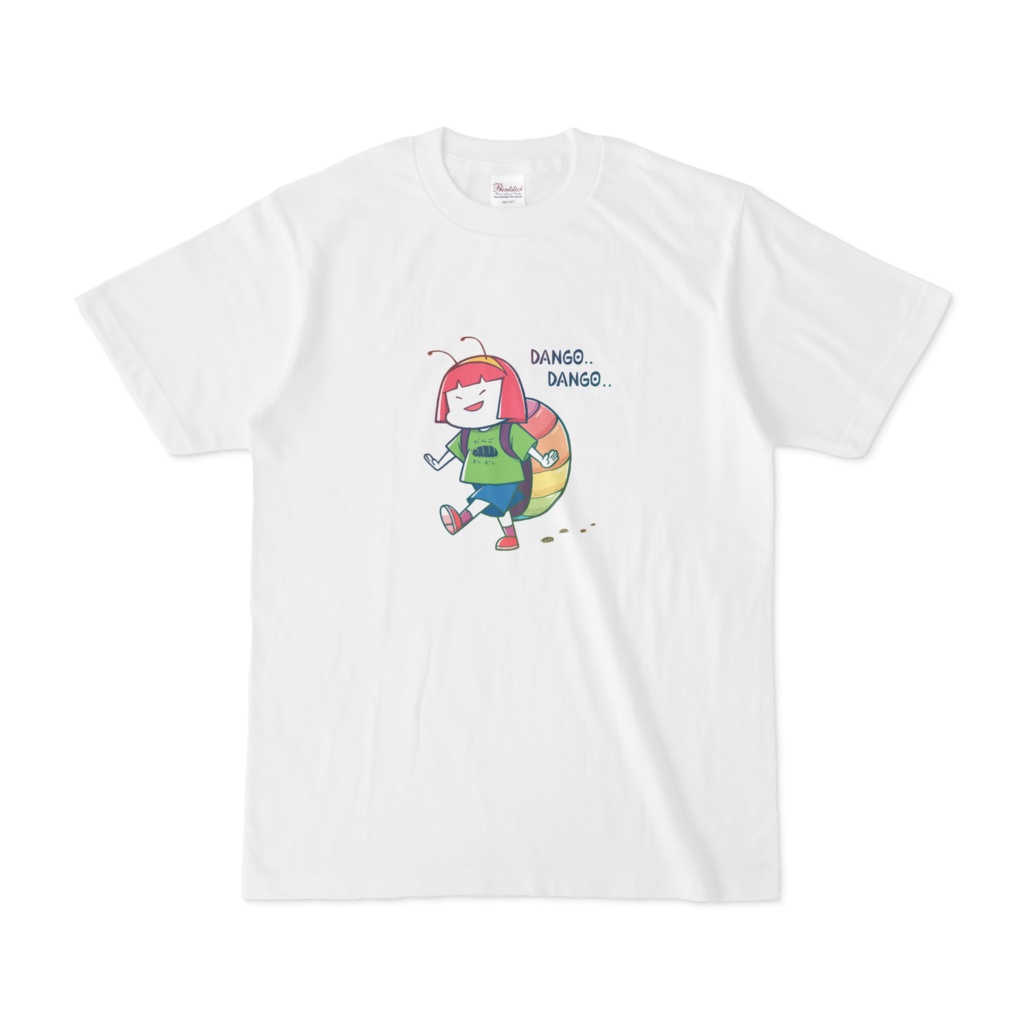 ダンゴムシ娘Tシャツ
