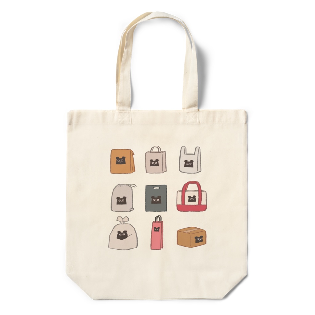 おつまりふくまちゃんエコバッグ