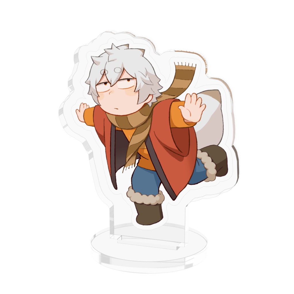 キツネ田コン太郎アクリルフィギュア（バランス）