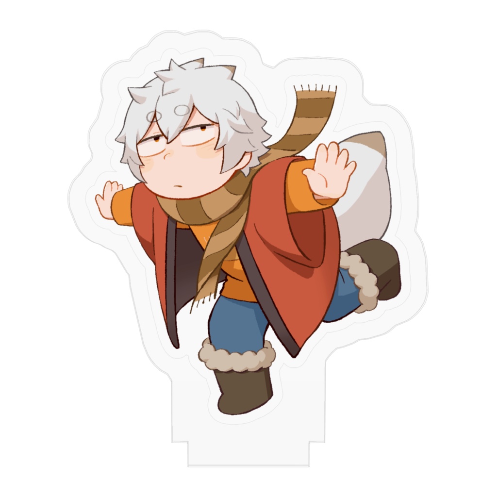 キツネ田コン太郎アクリルフィギュア(バランス)