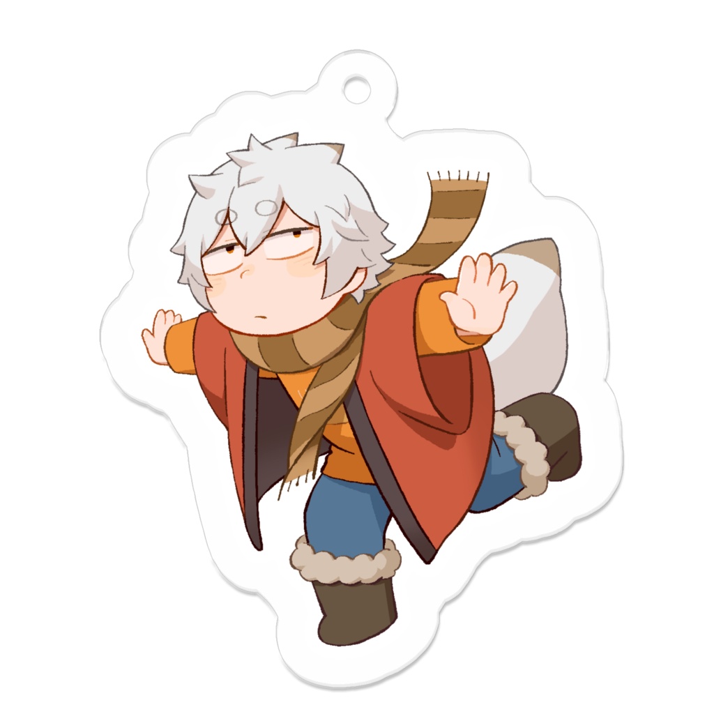 キツネ田コン太郎アクキー（バランス）