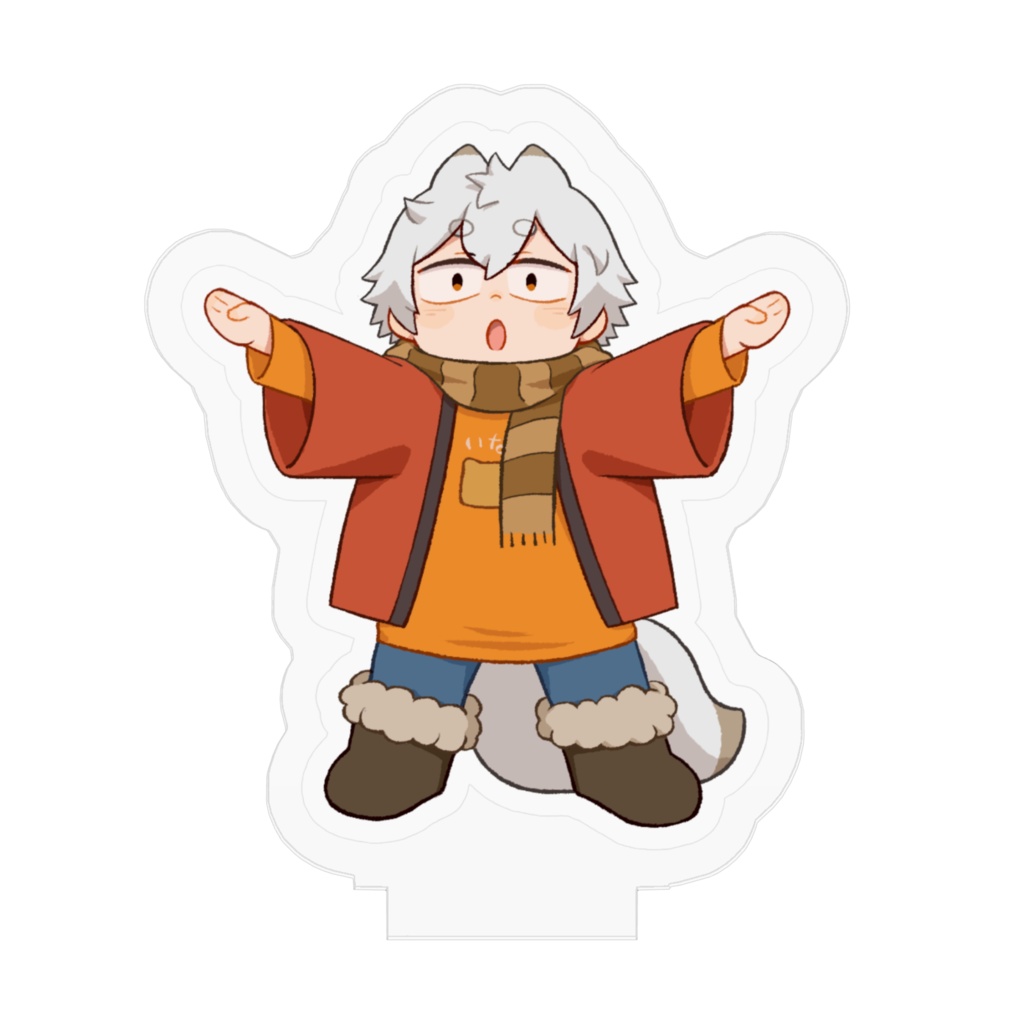 キツネ田コン太郎アクリルフィギュア(応援)