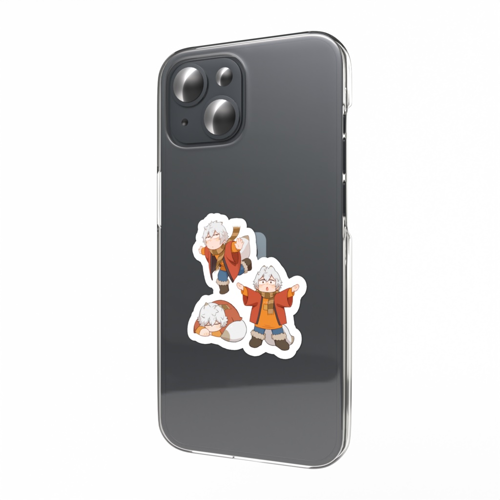 キツネ田コン太郎スマホステッカー(集合)