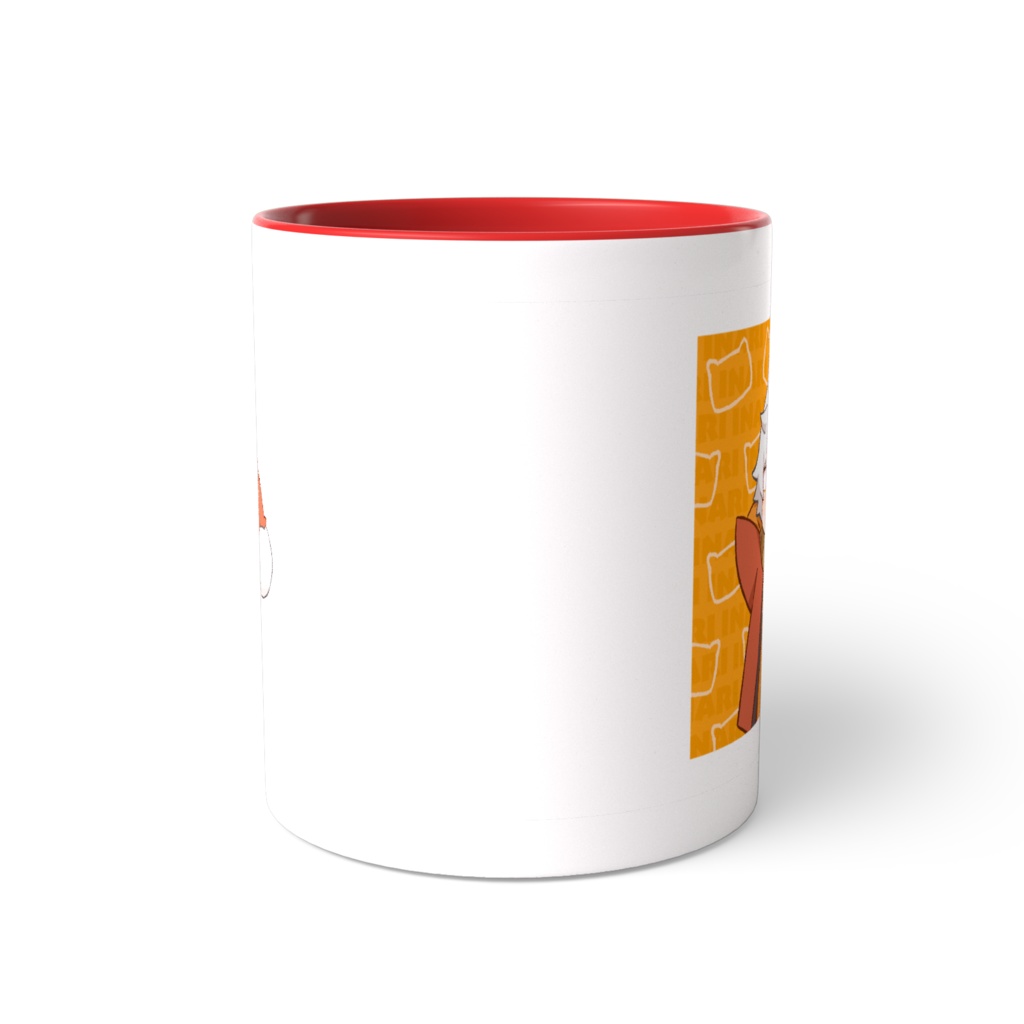 キツネ田コン太郎ツートンカラーマグカップ