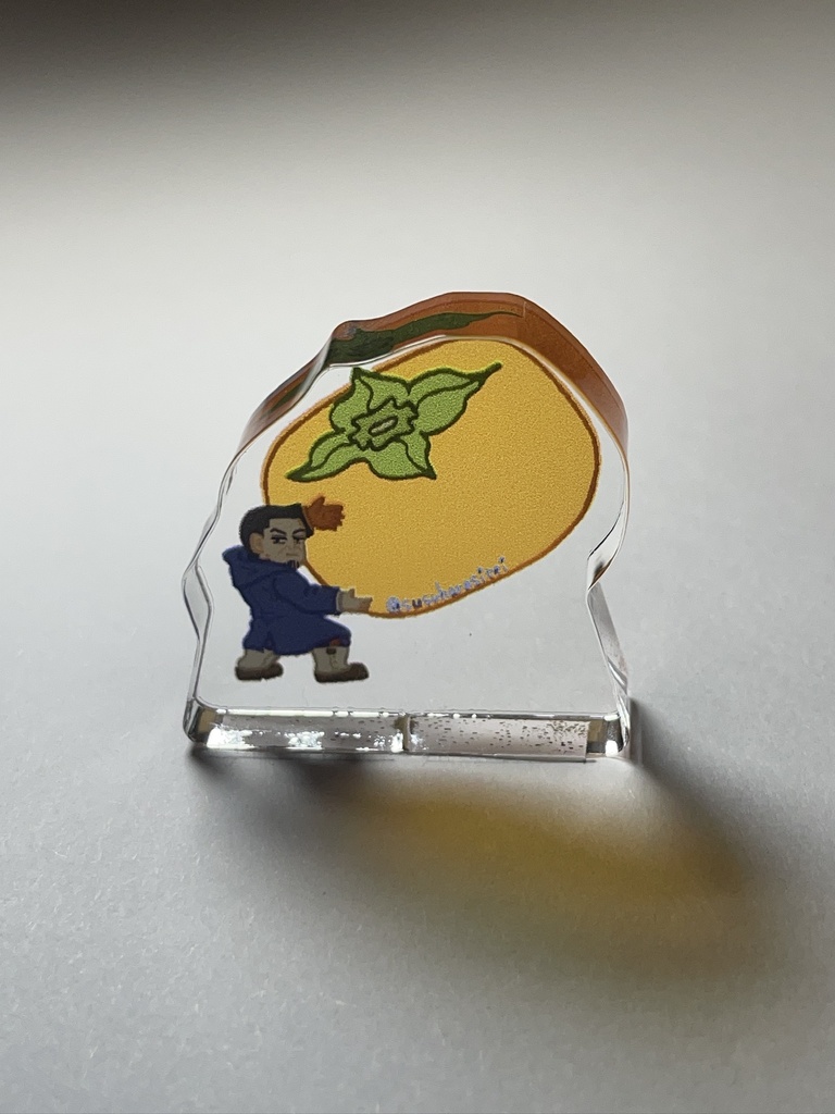 すけすけアクリルブロック　月