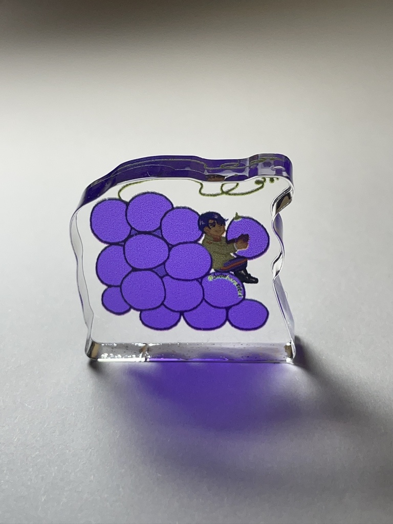 すけすけアクリルブロック　鯉