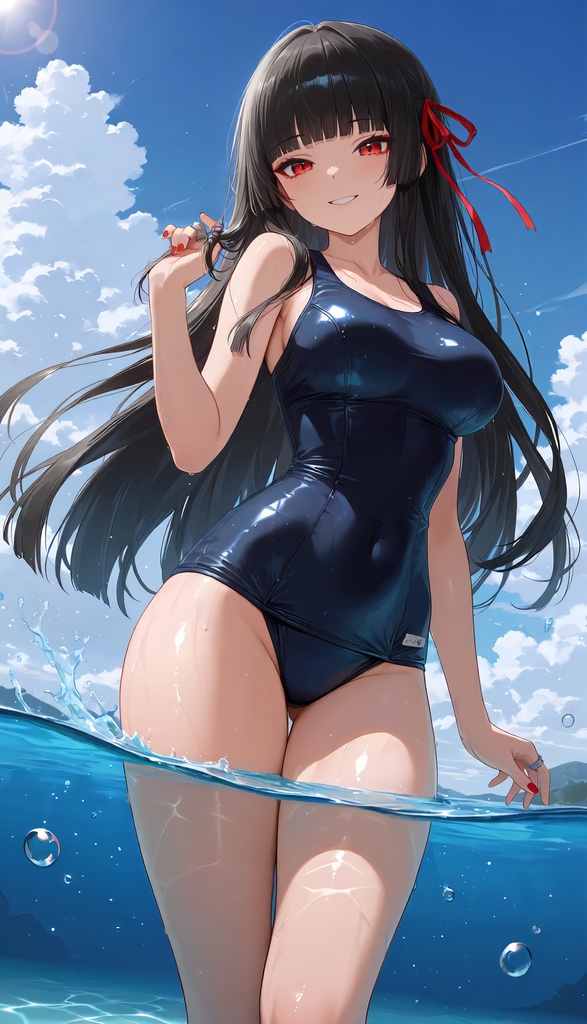 千咲「今日の体育は水泳です。」