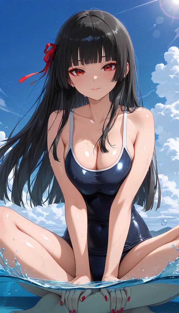 千咲「今日の体育は水泳です。」