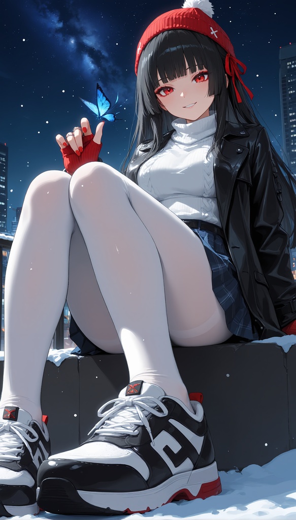 千咲「冬景色を見に、街に出かけます。」