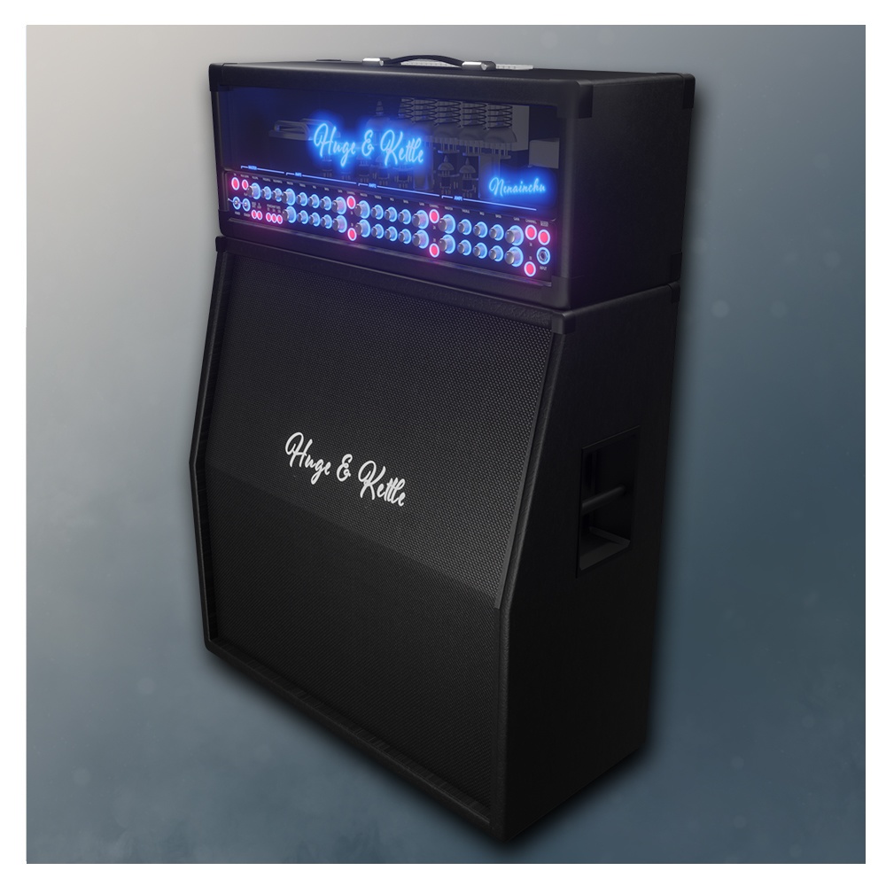 【3Dモデル】ギターアンプ「Huge&Kettle」