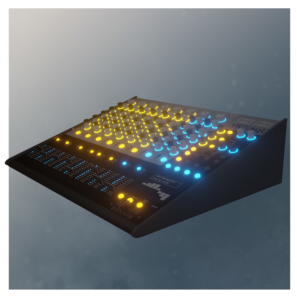 【3Dモデル】デジタルミキサー「VIRTUAL8」