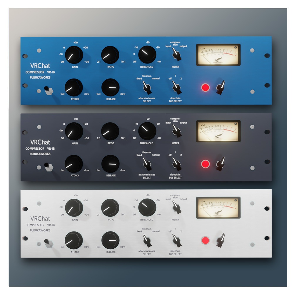 【3Dモデル】光学式コンプレッサー「VR1B」