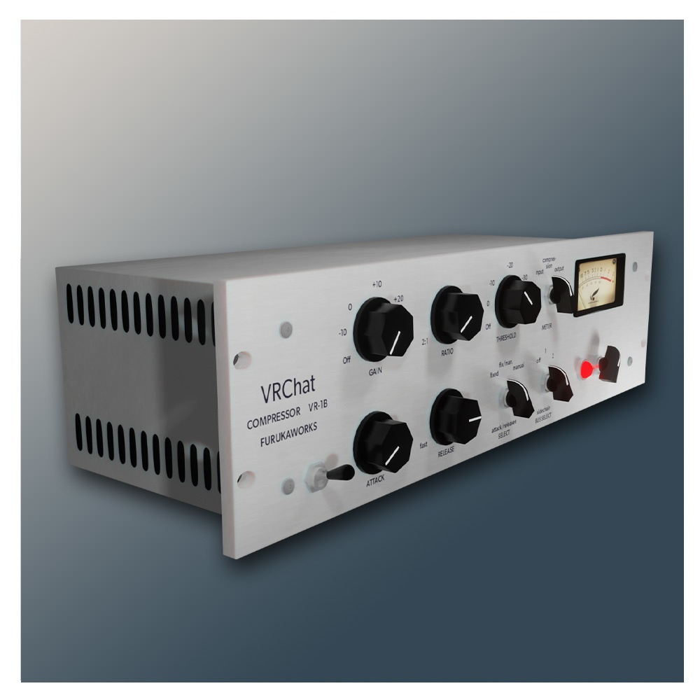 【3Dモデル】光学式コンプレッサー「VR1B」