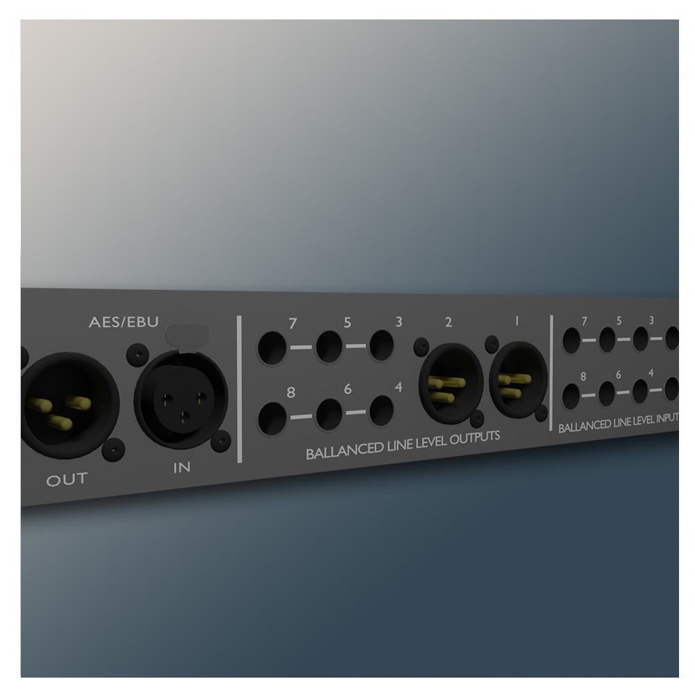 【3Dモデル】オーディオインターフェース「Frameface UEX」