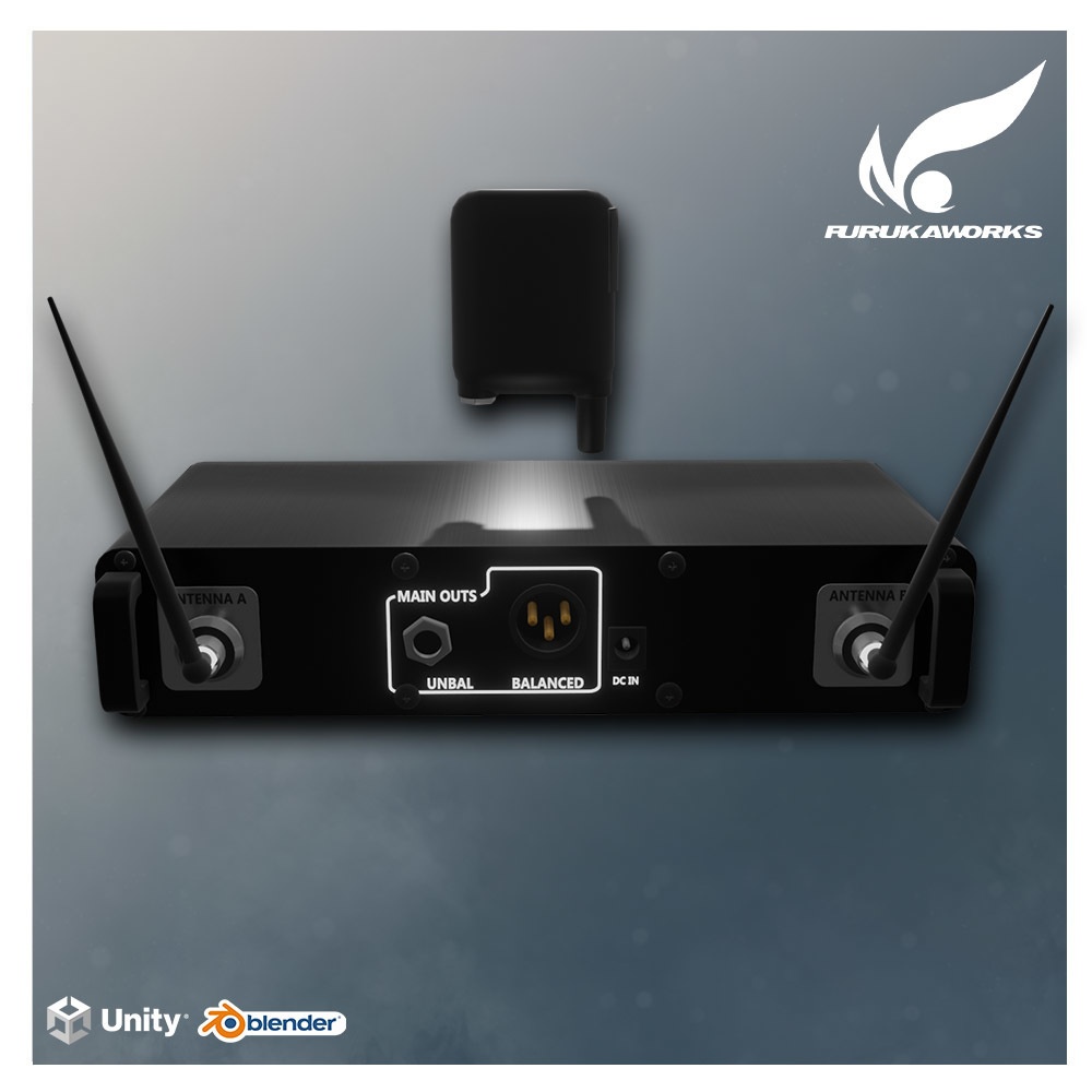 【3Dモデル】ワイヤレスシステム「LIME6 G555」