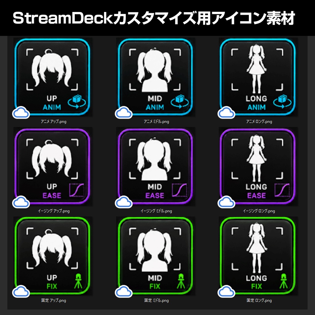 【Warudo Pro】 ディレクターカメラパック Vol.1