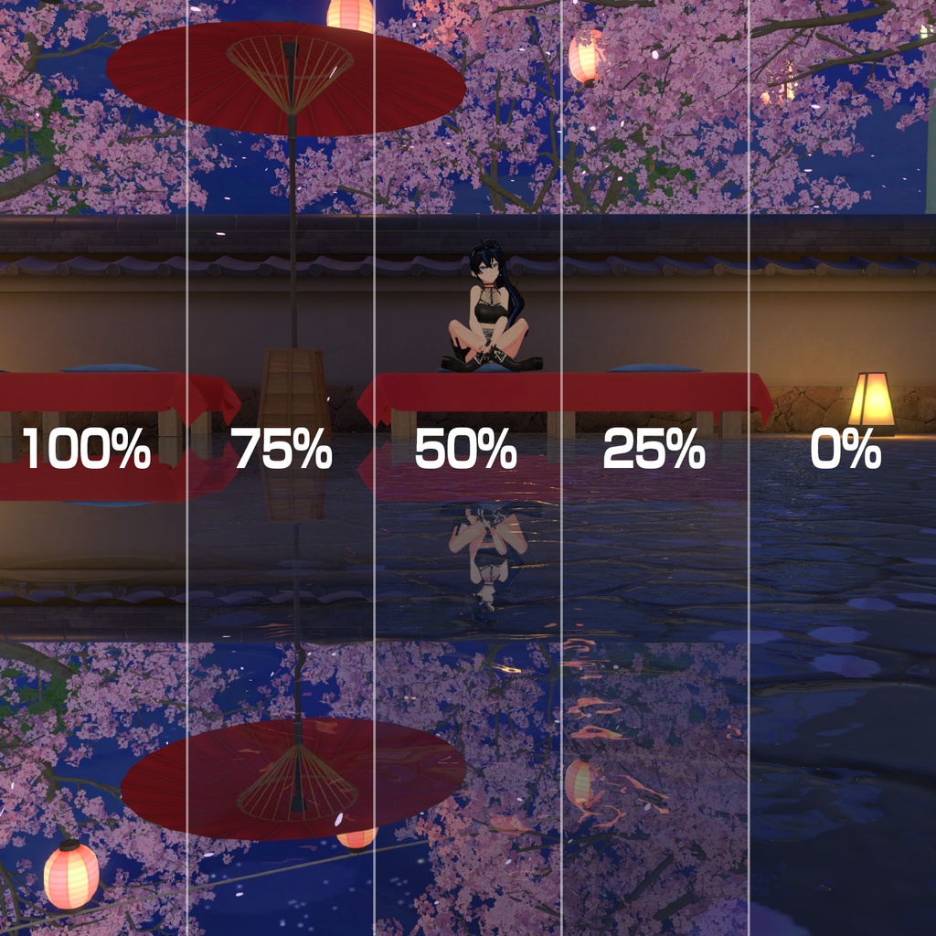 鏡面床システム / Flex Mirror 【Warudo / Unity / VRChat対応】