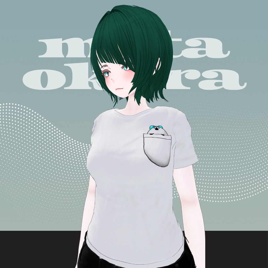 【無料】仙猫bird　Tシャツテクスチャ