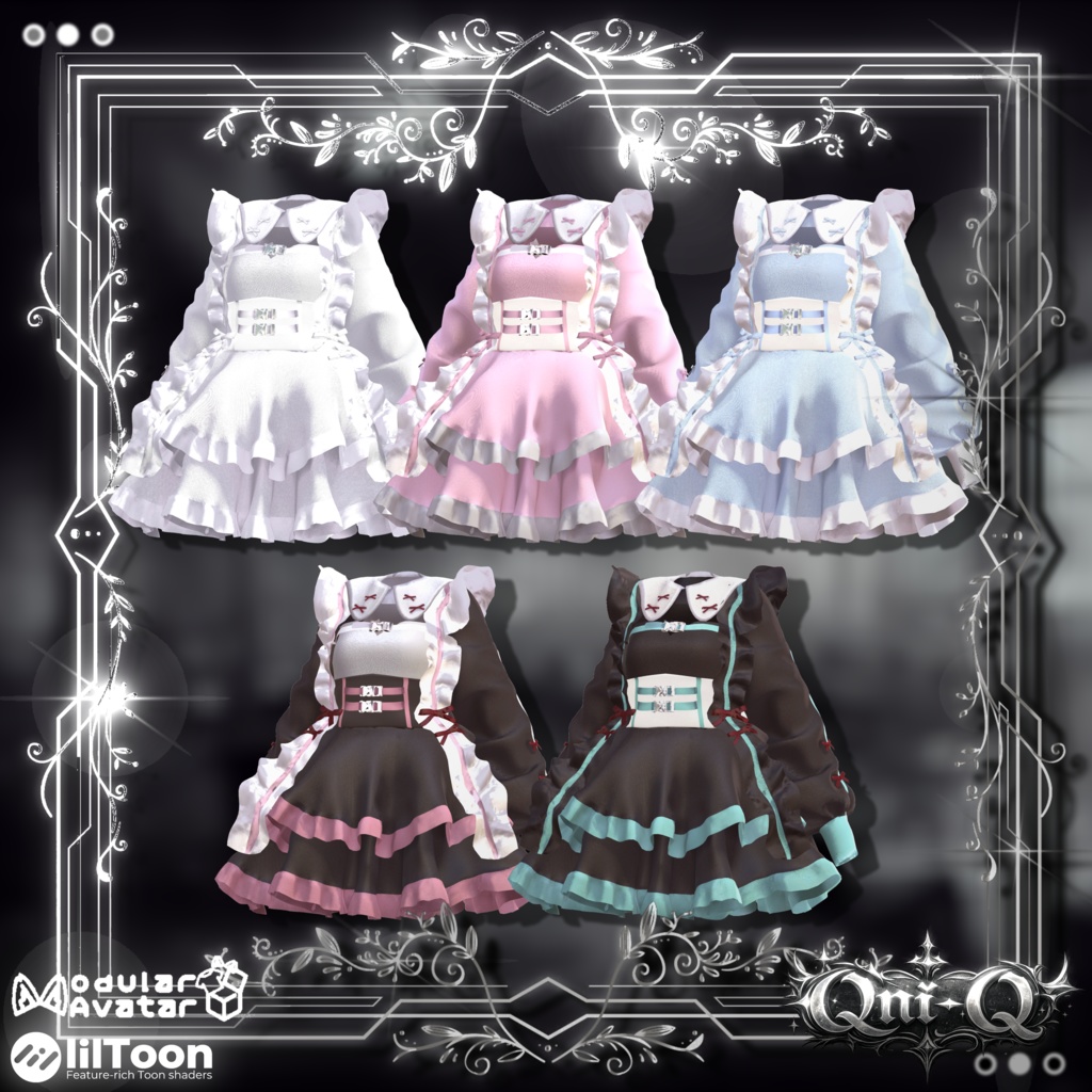 【21アバター対応】-Lilylace-【VRchat】