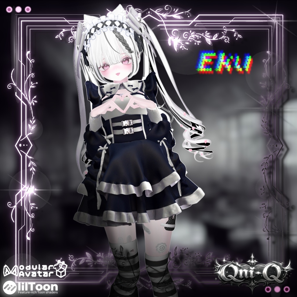 【21アバター対応】-Lilylace-【VRchat】