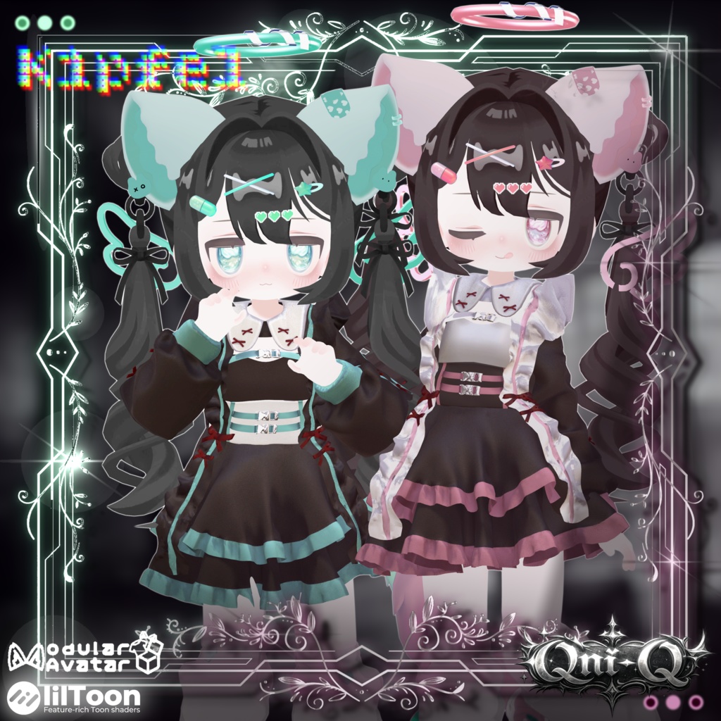 【21アバター対応】-Lilylace-【VRchat】