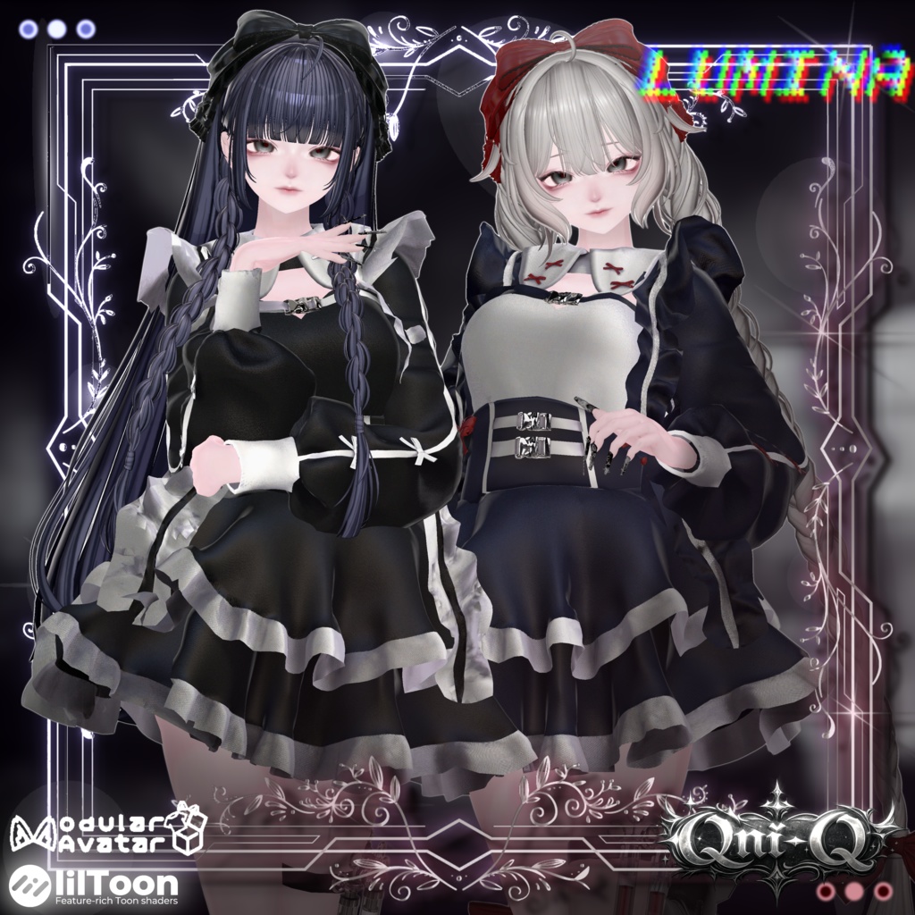 【21アバター対応】-Lilylace-【VRchat】