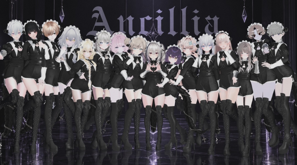 【22アバター対応】-Ancillia-【VRchat】
