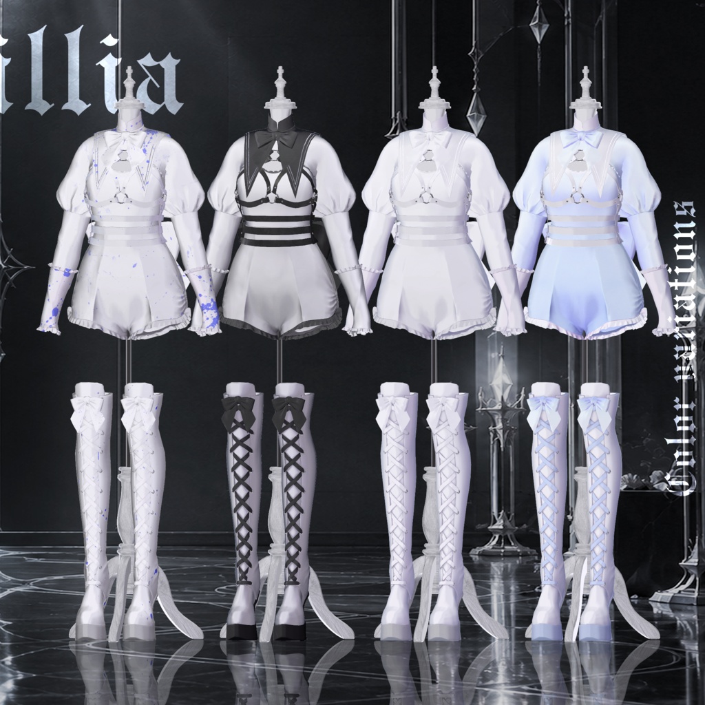 【22アバター対応】-Ancillia-【VRchat】