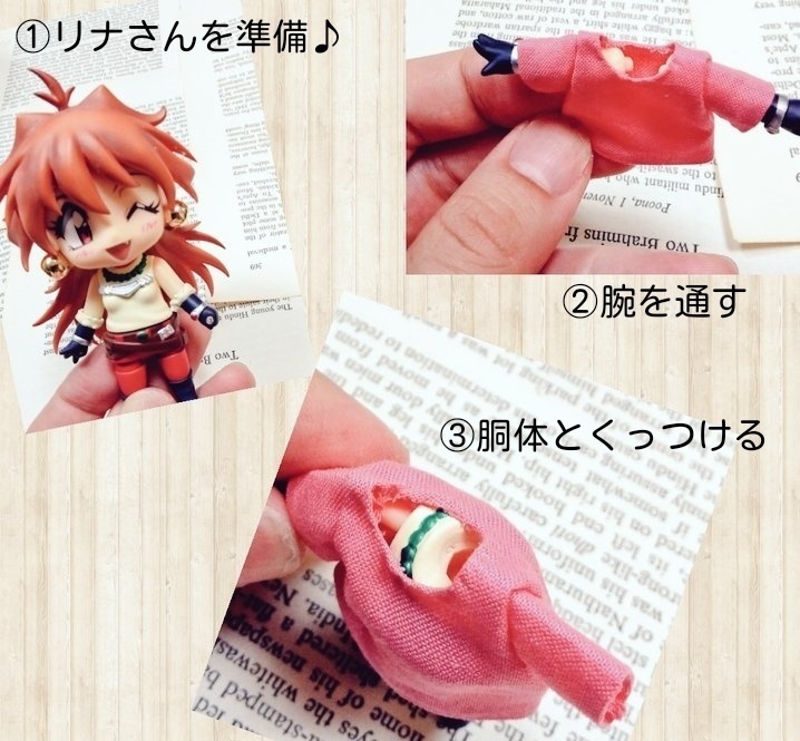 ミニチュアTシャツ(全16色、ホワイトのみイニシャルスタンプ押します)