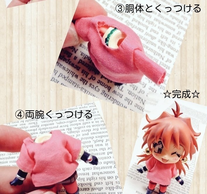 ミニチュアTシャツ(全16色、ホワイトのみイニシャルスタンプ押します)