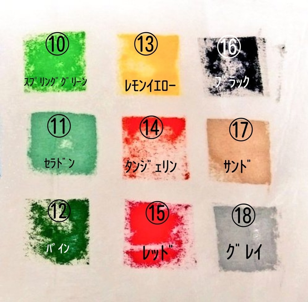 ミニチュアTシャツ(全16色、ホワイトのみイニシャルスタンプ押します)